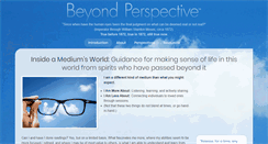 Desktop Screenshot of beyondperspective.com